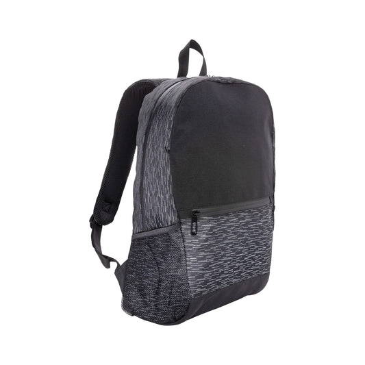 Black - Front - XD Collection Reflective RPET Aware Laptop Backpack