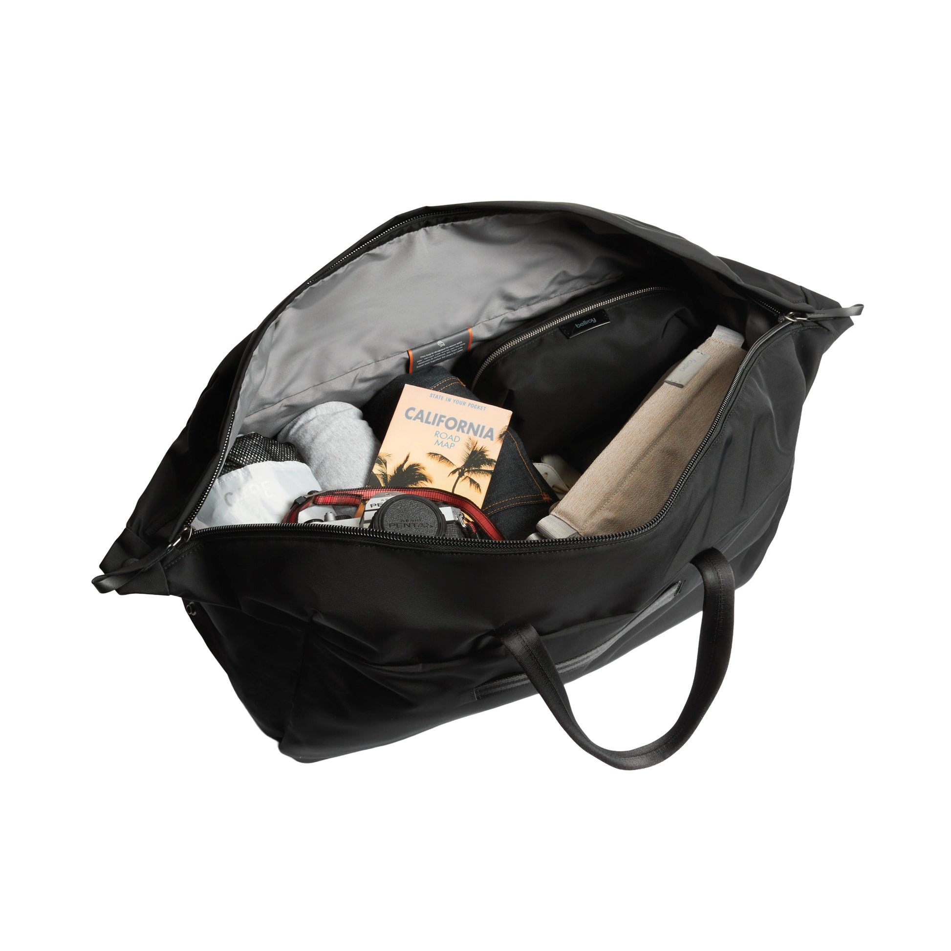 Black - Side - Bellroy Classic 45L Duffle Bag