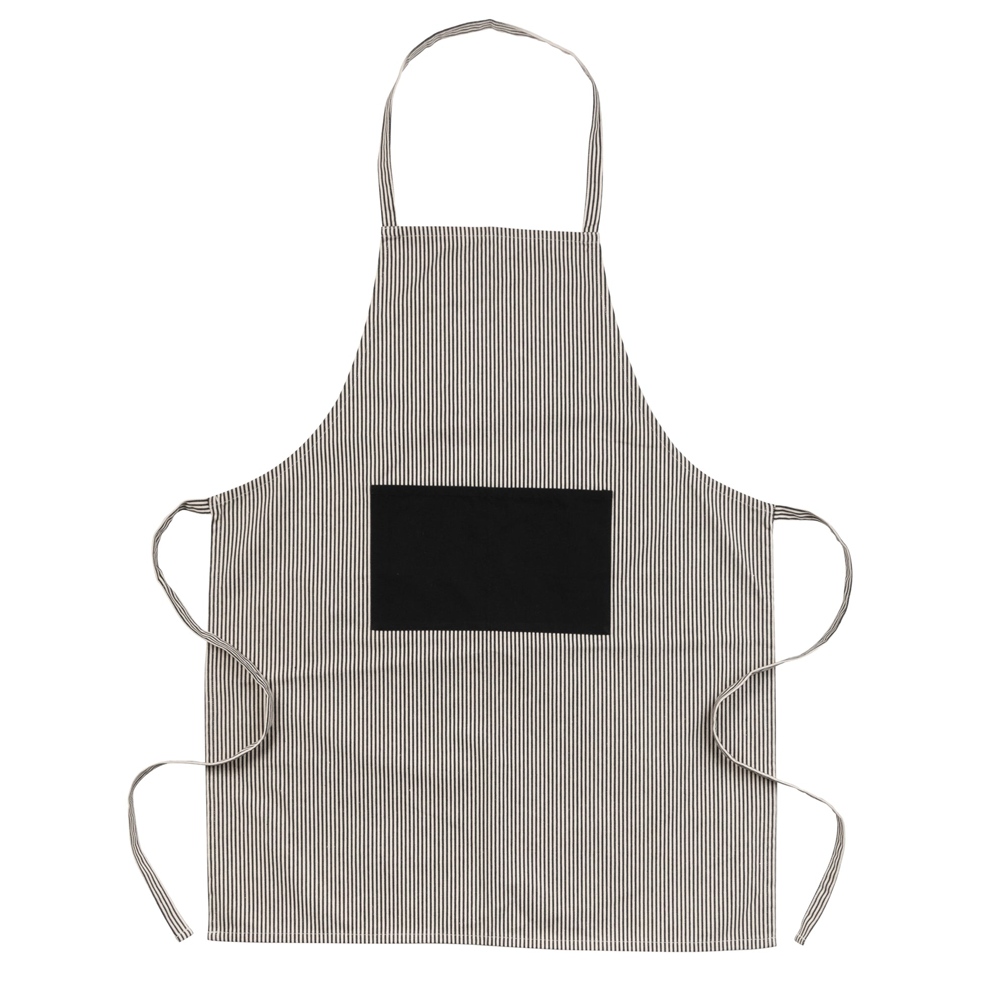 Black - Back - Ukiyo Unisex Adult Deluxe Aware Apron