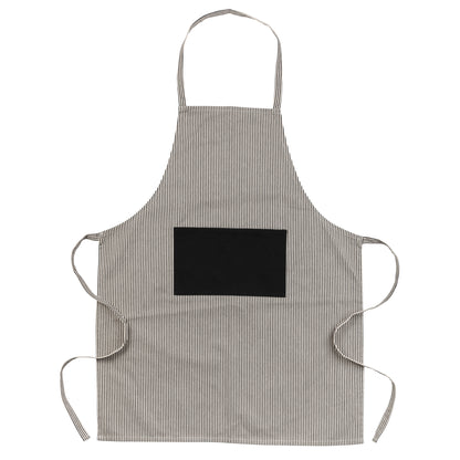 Black - Back - Ukiyo Unisex Adult Deluxe Aware Apron