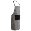 Black - Front - Ukiyo Unisex Adult Deluxe Aware Apron