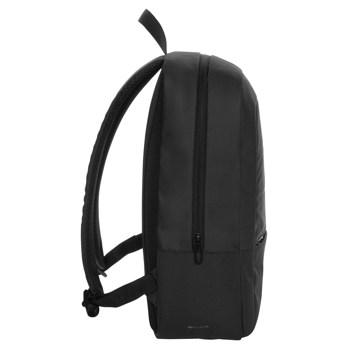 Black - Side - XD Xclusive Armond RPET Aware Laptop Backpack