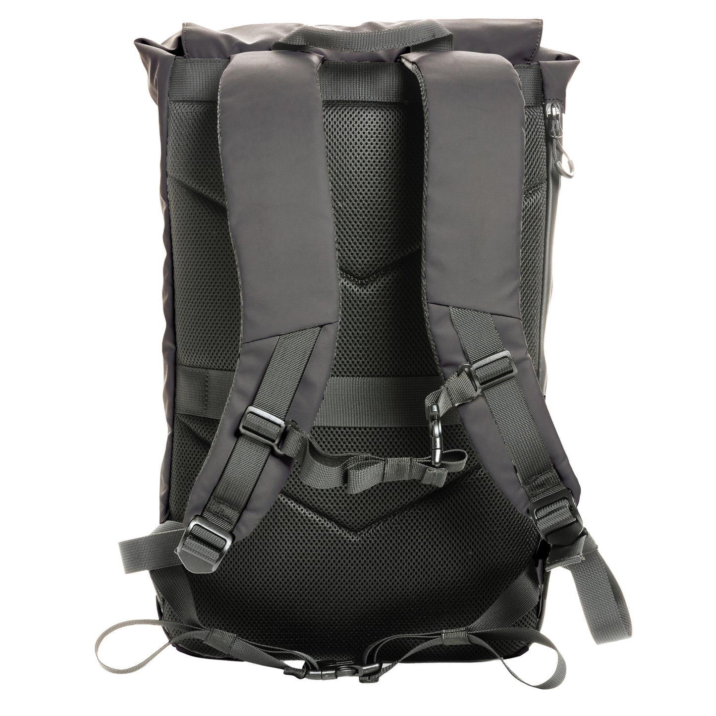 Anthracite - Back - XD Collection Impact Aware Flap Top RPET Water Resistant Laptop Backpack