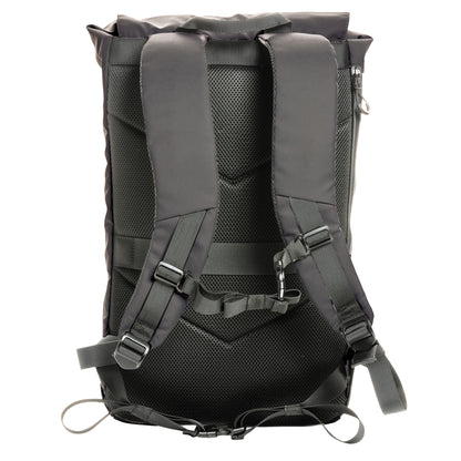 Anthracite - Back - XD Collection Impact Aware Flap Top RPET Water Resistant Laptop Backpack