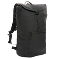 Black - Side - XD Collection Impact Aware Flap Top RPET Water Resistant Laptop Backpack