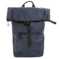 Navy - Front - XD Collection Impact Aware Flap Top RPET Water Resistant Laptop Backpack