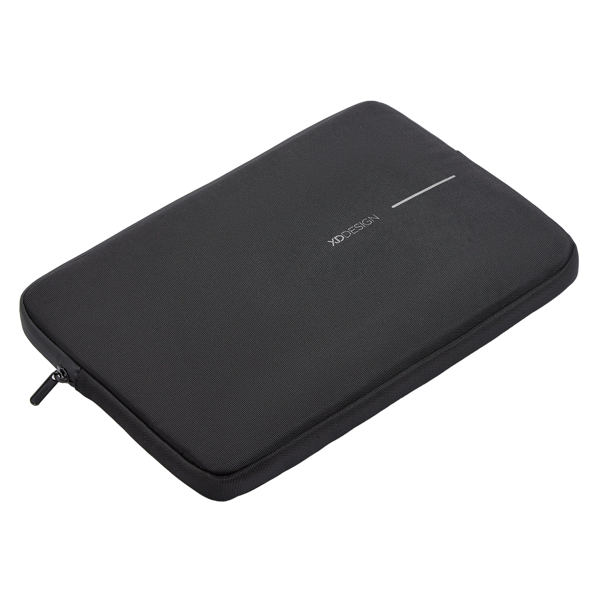 Black - Side - XD Design Logo Laptop Sleeve