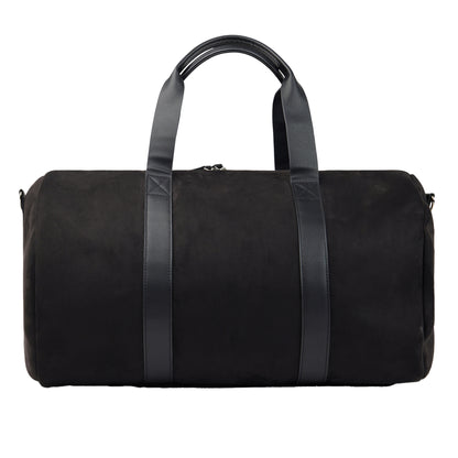 Black - Back - Vinga Marlow Recycled Polyester Weekend Bag