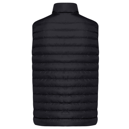 Black - Back - Iqoniq Mens Meru Recycled Polyester Body Warmer
