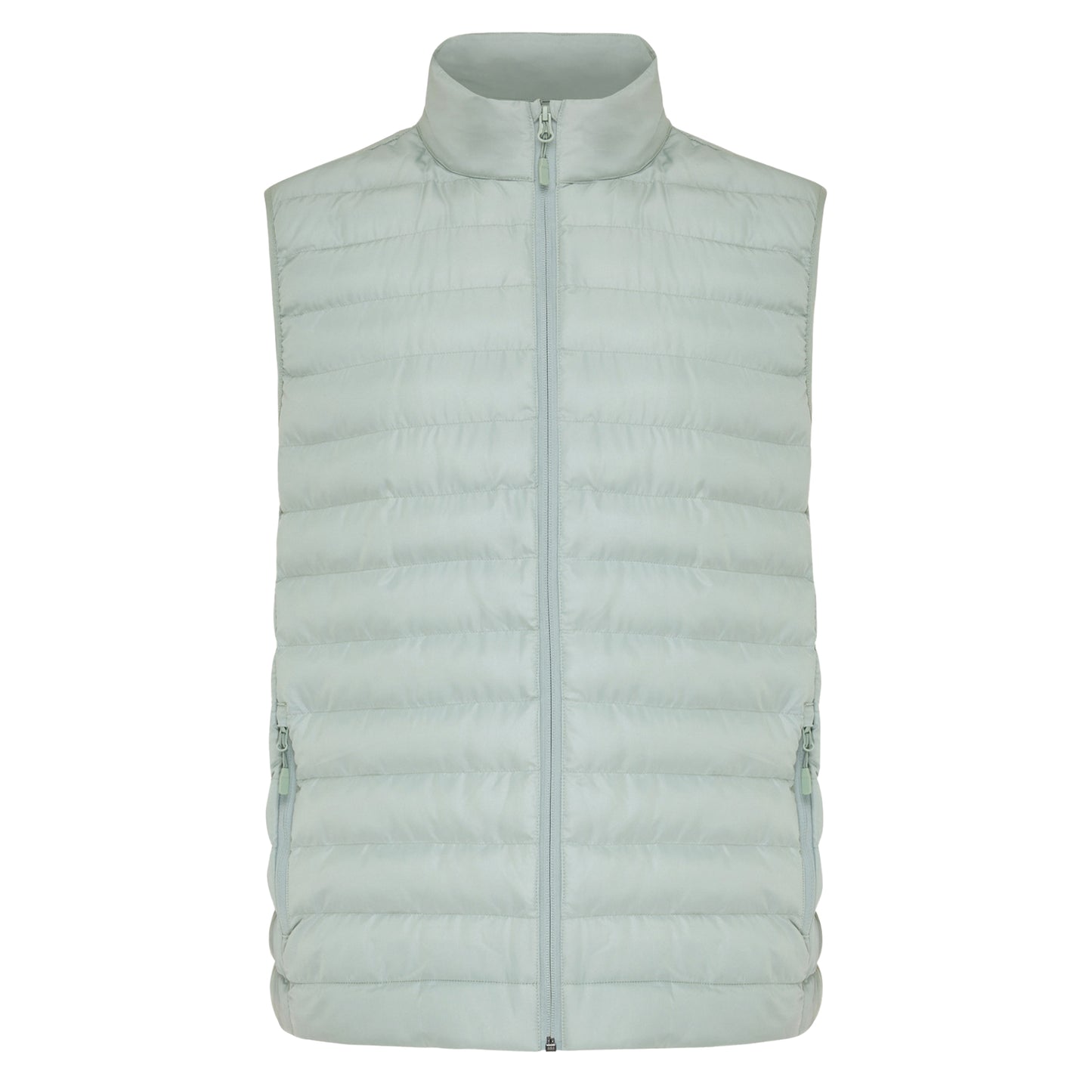 Iceberg Green - Front - Iqoniq Mens Meru Recycled Polyester Body Warmer