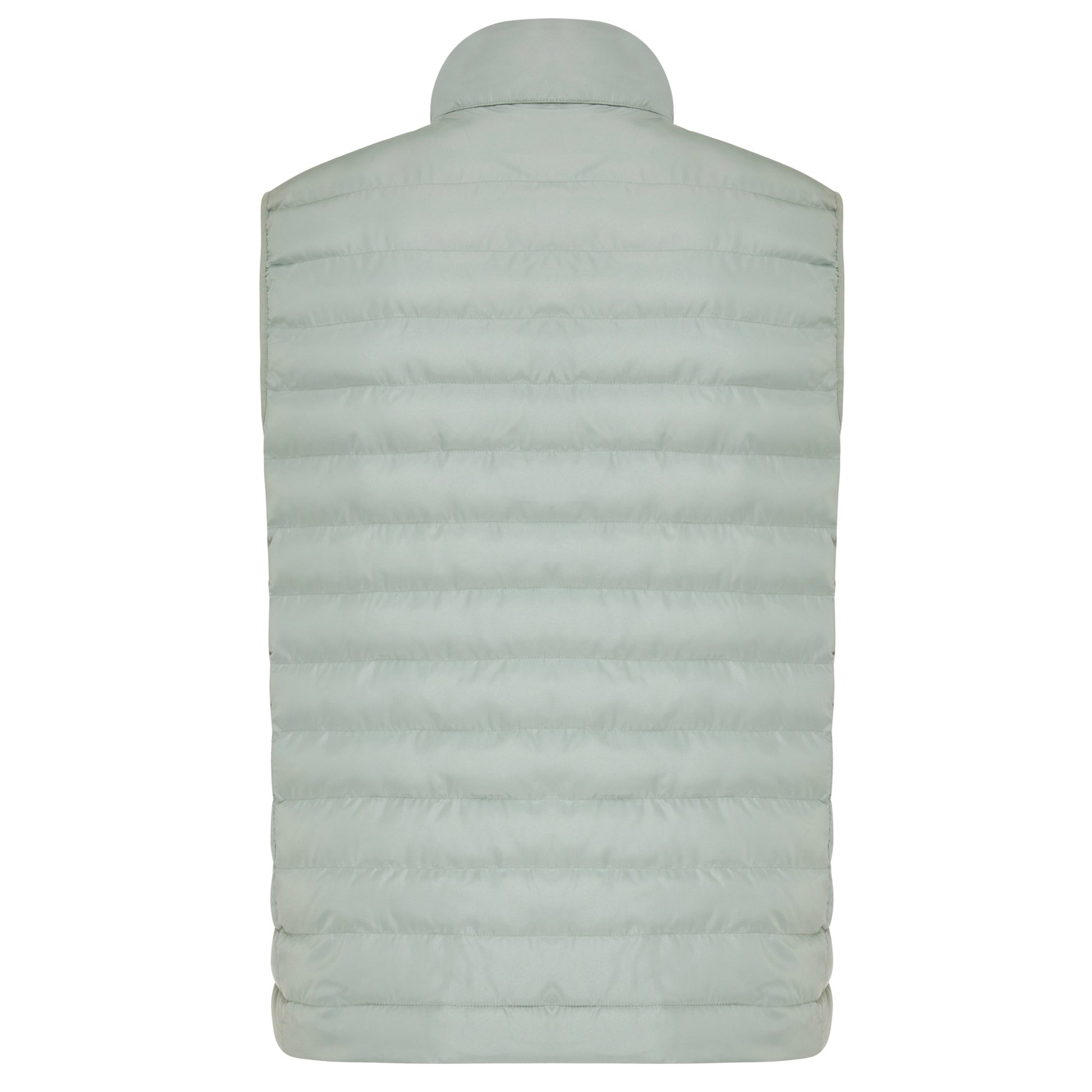 Iceberg Green - Back - Iqoniq Mens Meru Recycled Polyester Body Warmer