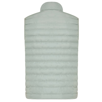 Iceberg Green - Back - Iqoniq Mens Meru Recycled Polyester Body Warmer
