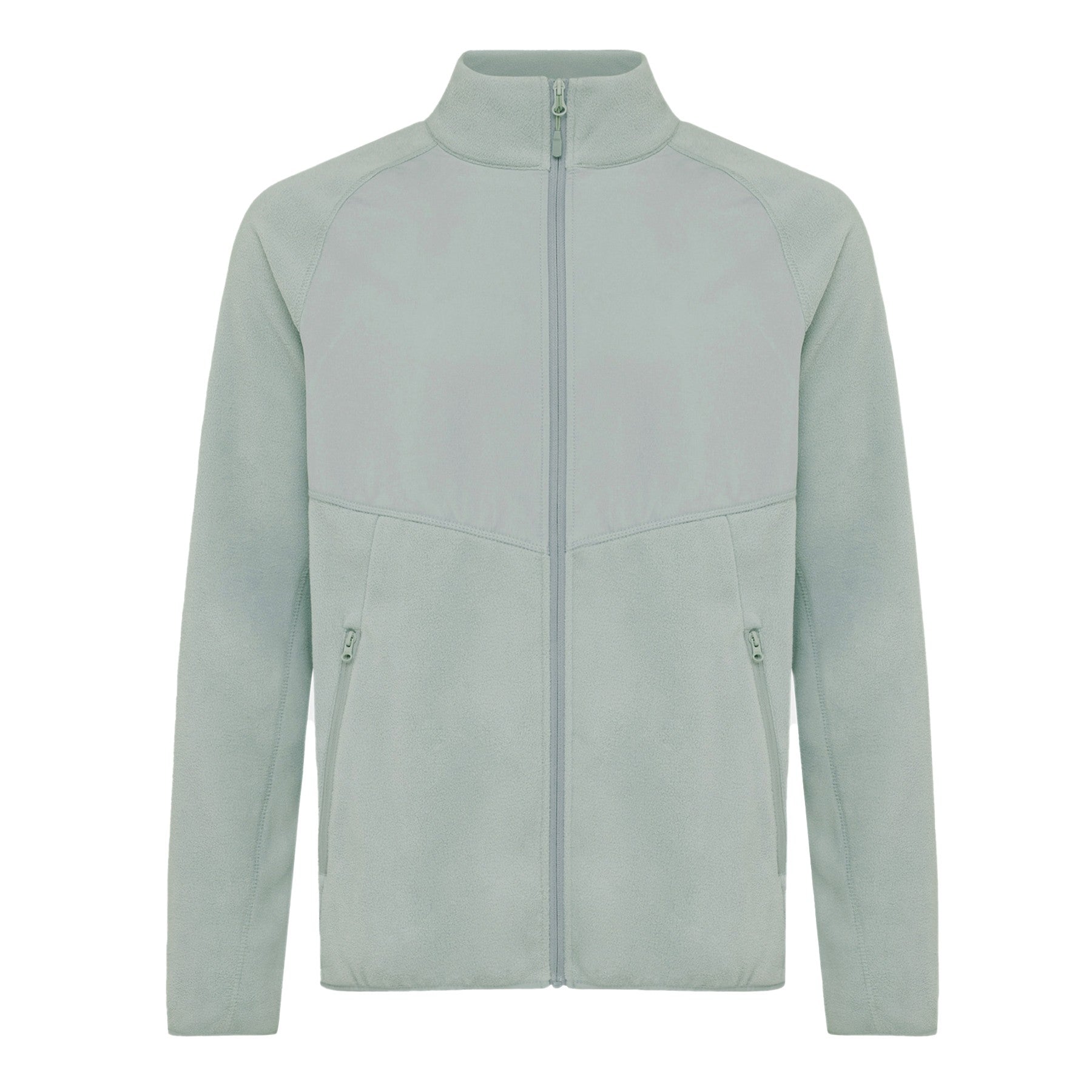Iceberg Green - Front - Iqoniq Unisex Adult Talung Microfleece Full Zip Jacket
