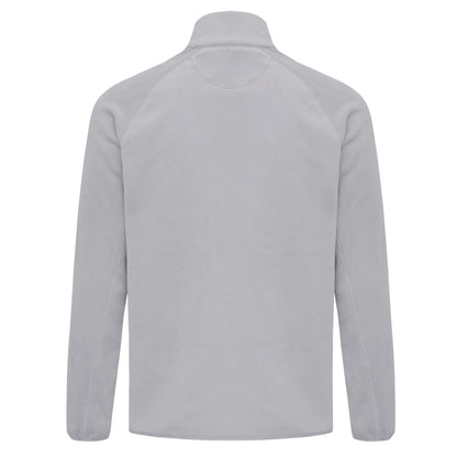 Storm Grey - Back - Iqoniq Unisex Adult Talung Microfleece Full Zip Jacket