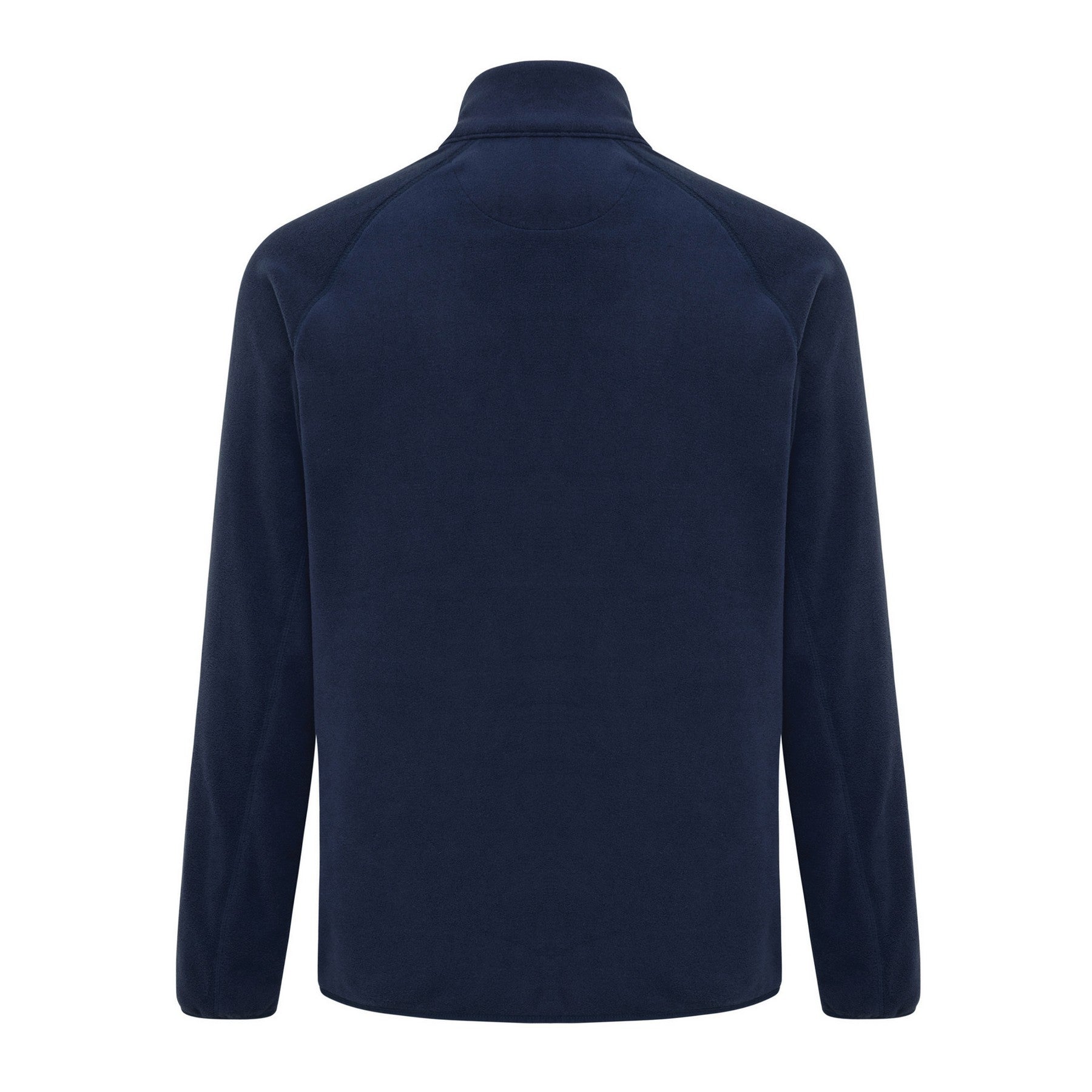 Navy - Back - Iqoniq Unisex Adult Talung Microfleece Full Zip Jacket