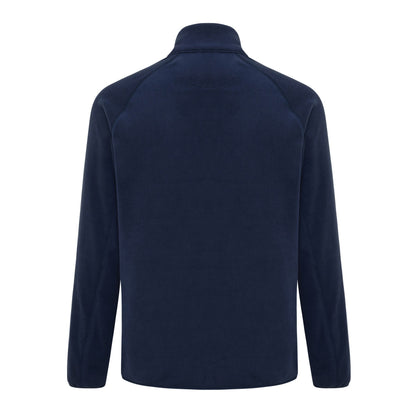 Navy - Back - Iqoniq Unisex Adult Talung Microfleece Full Zip Jacket