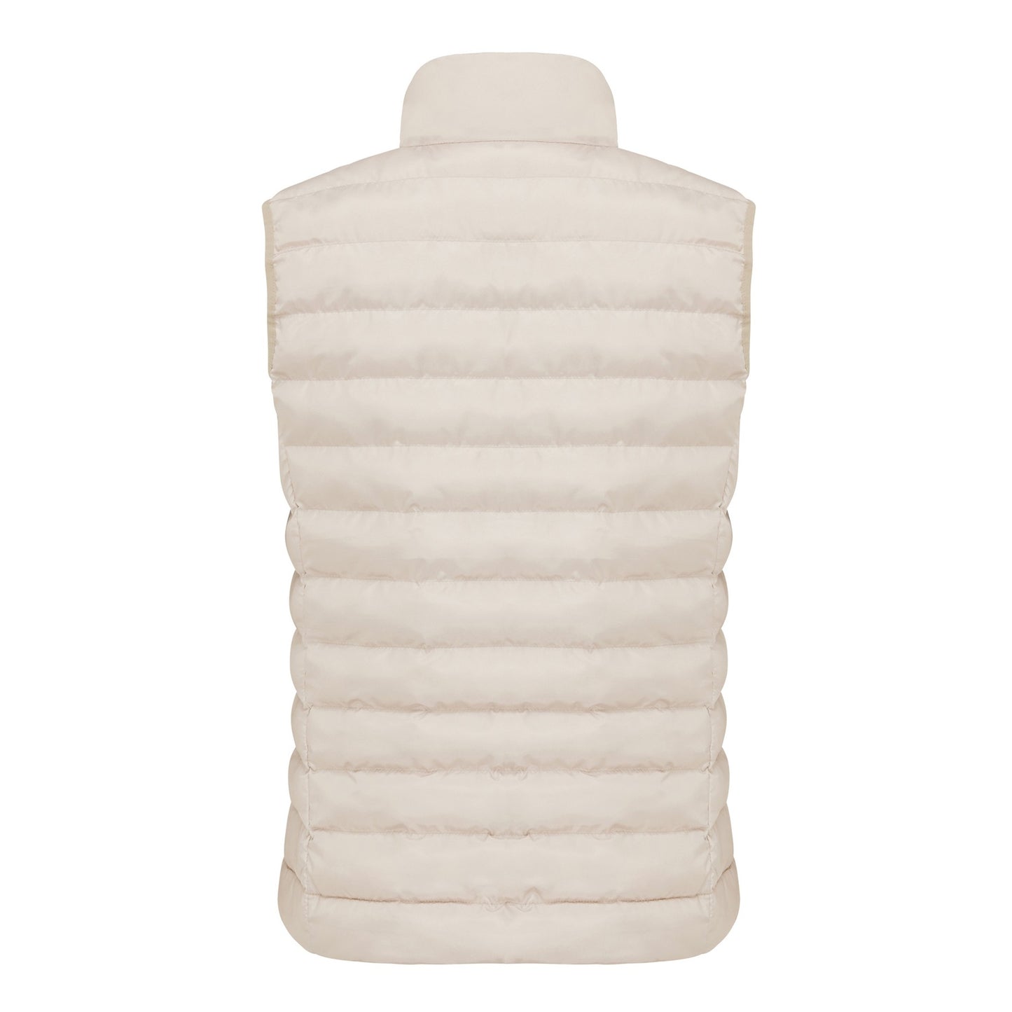 Beige - Back - Iqoniq Womens-Ladies Meru Recycled Polyester Body Warmer
