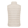 Beige - Back - Iqoniq Womens-Ladies Meru Recycled Polyester Body Warmer