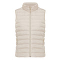 Beige - Front - Iqoniq Womens-Ladies Meru Recycled Polyester Body Warmer