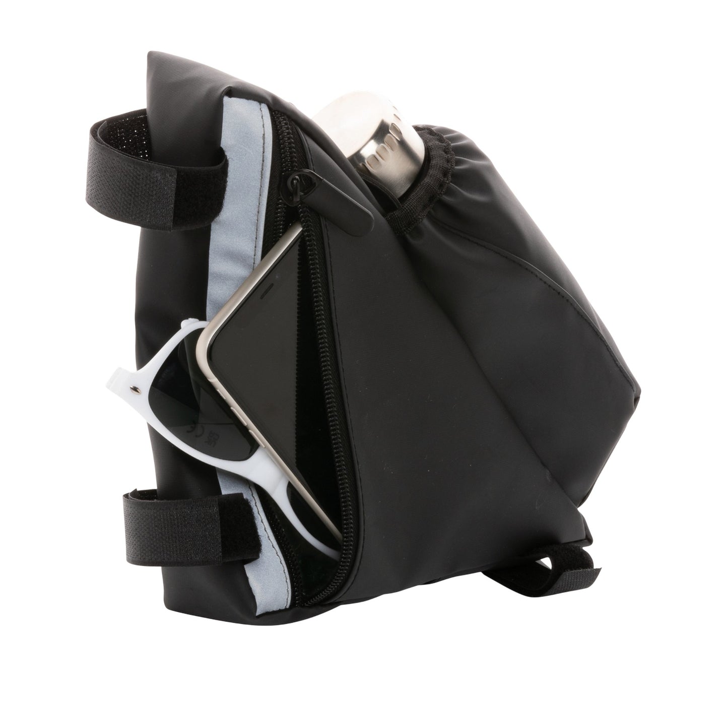 Black - Pack Shot - XD Collection Hi-Vis PU Bike Bag