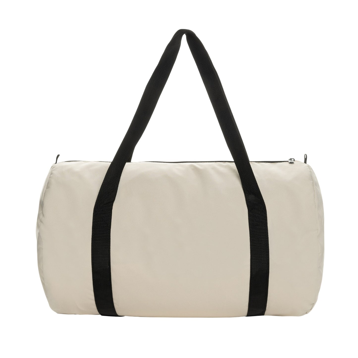 Off White - Front - XD Collection Dillon RPET Sports Foldable Duffle Bag
