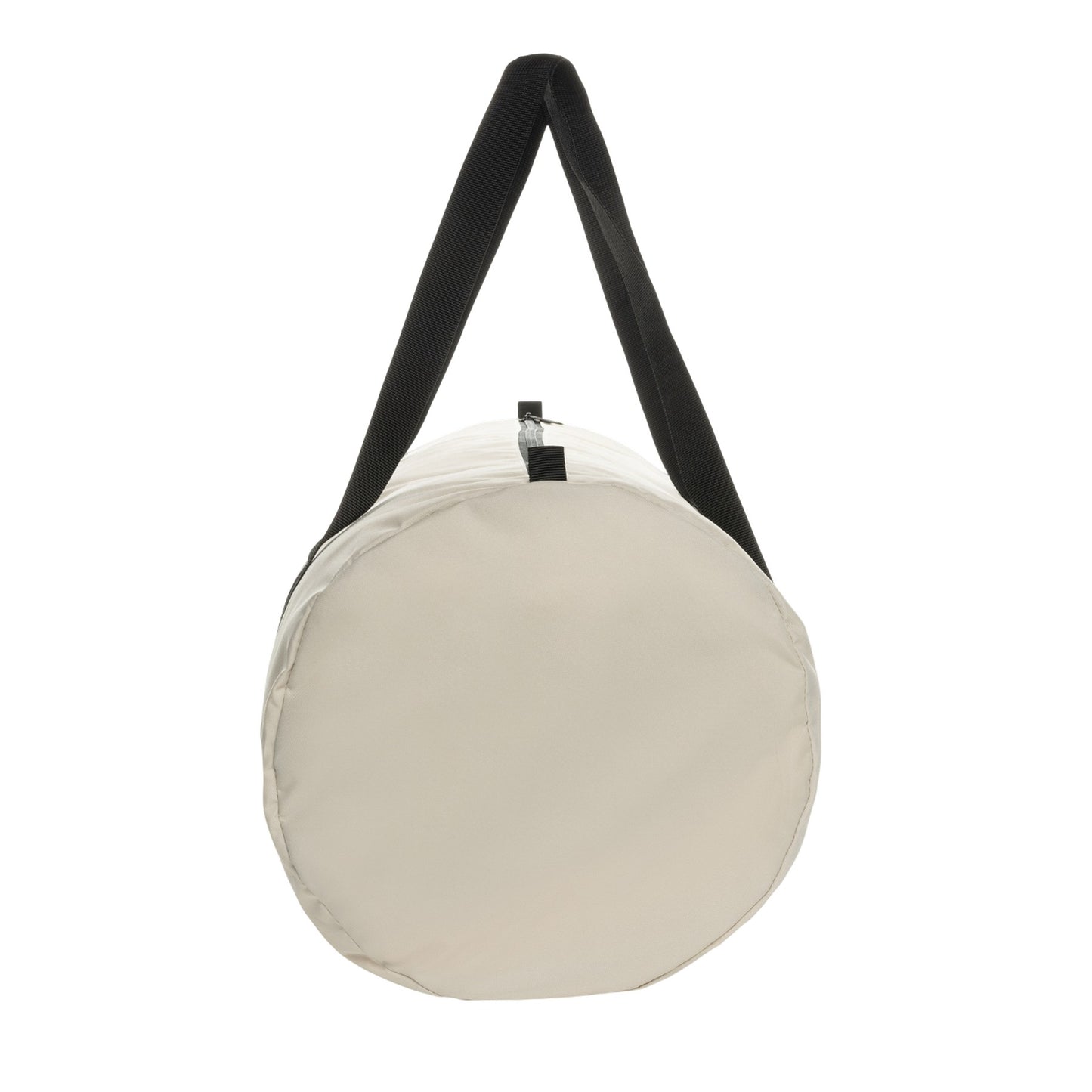 Off White - Side - XD Collection Dillon RPET Sports Foldable Duffle Bag