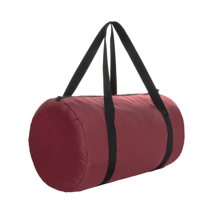 Red - Back - XD Collection Dillon RPET Sports Foldable Duffle Bag