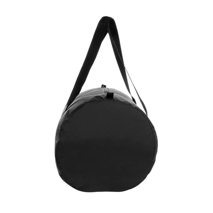 Black - Side - XD Collection Dillon RPET Sports Foldable Duffle Bag