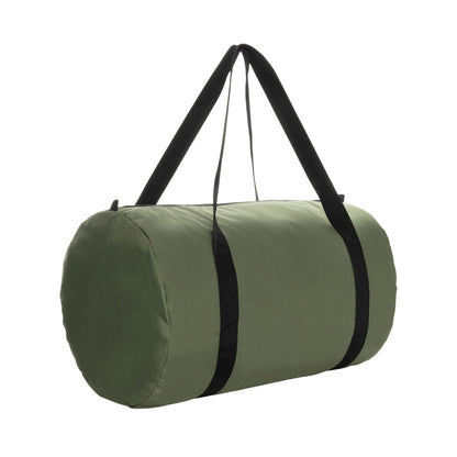 Green - Back - XD Collection Dillon RPET Sports Foldable Duffle Bag