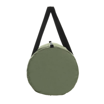 Green - Side - XD Collection Dillon RPET Sports Foldable Duffle Bag