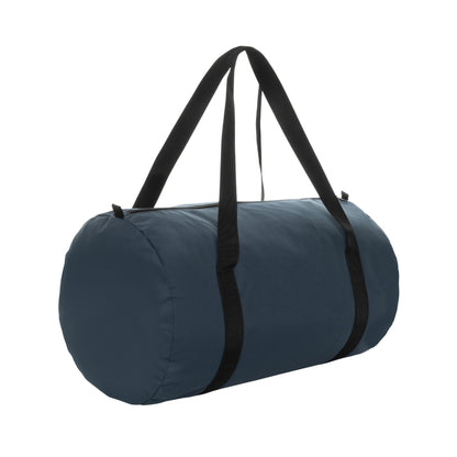Navy - Back - XD Collection Dillon RPET Sports Foldable Duffle Bag