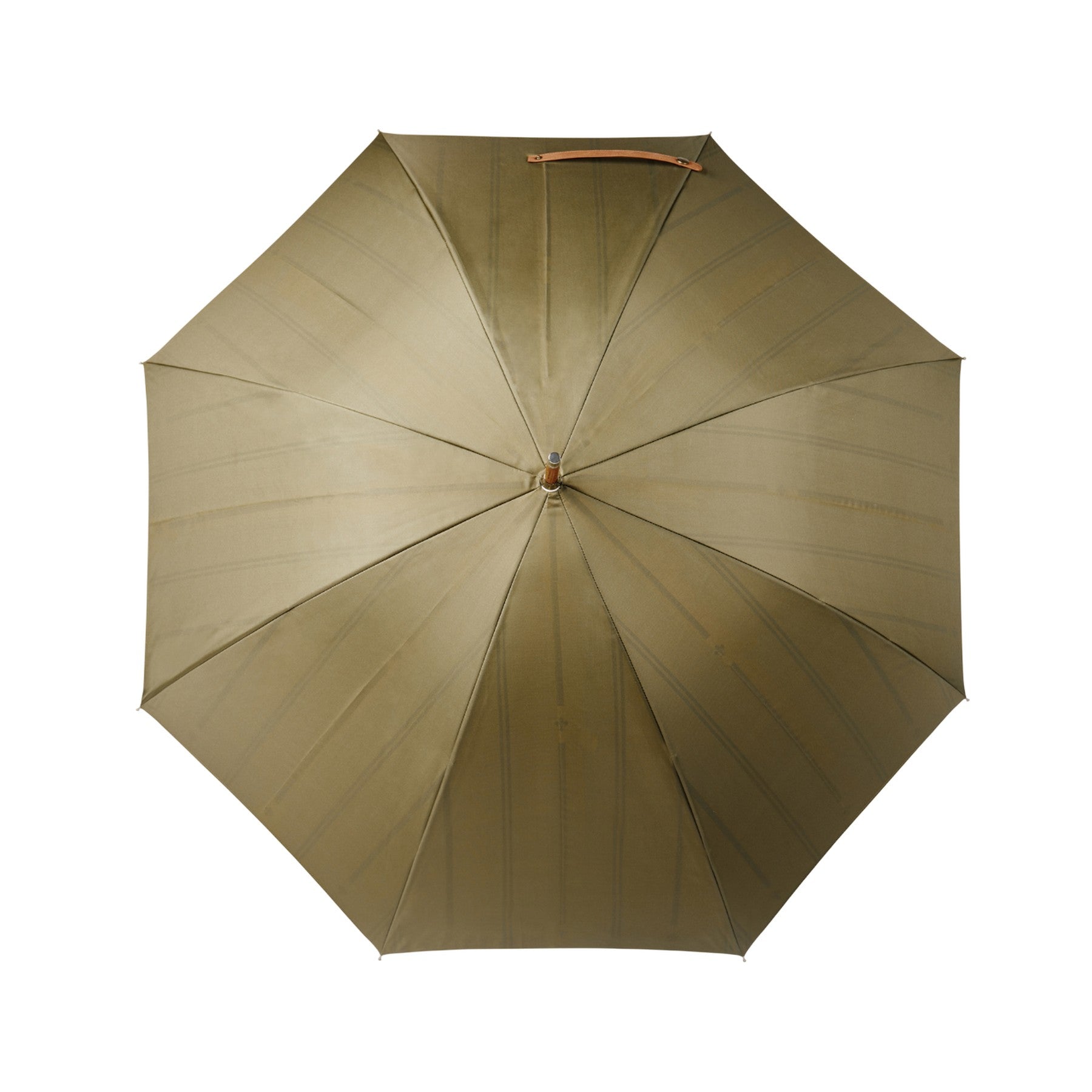 Green - Back - Vinga Bosler Recycled Aware Stick Umbrella