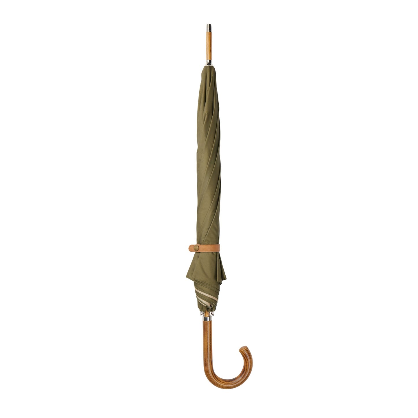 Green - Side - Vinga Bosler Recycled Aware Stick Umbrella