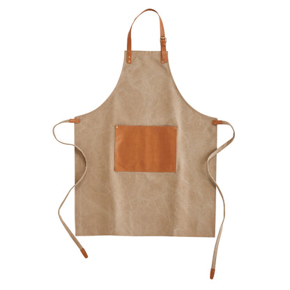 Brown - Front - Vinga Unisex Adult Asado Apron
