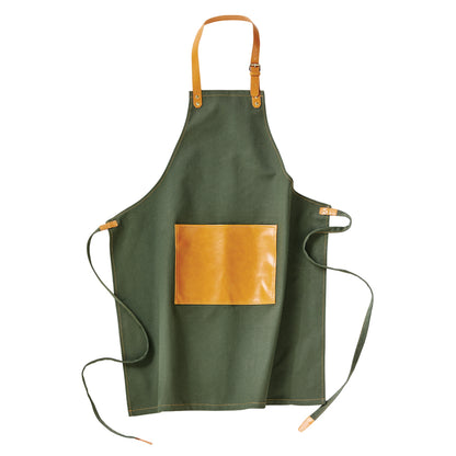 Green - Front - Vinga Unisex Adult Asado Apron
