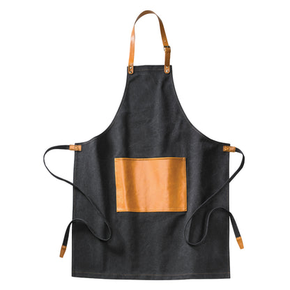 Black - Front - Vinga Unisex Adult Asado Apron