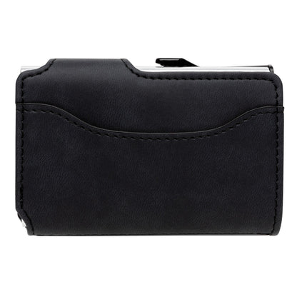 Black - Pack Shot - XD Collection Standard Aluminium RFID Blocking Card Holder