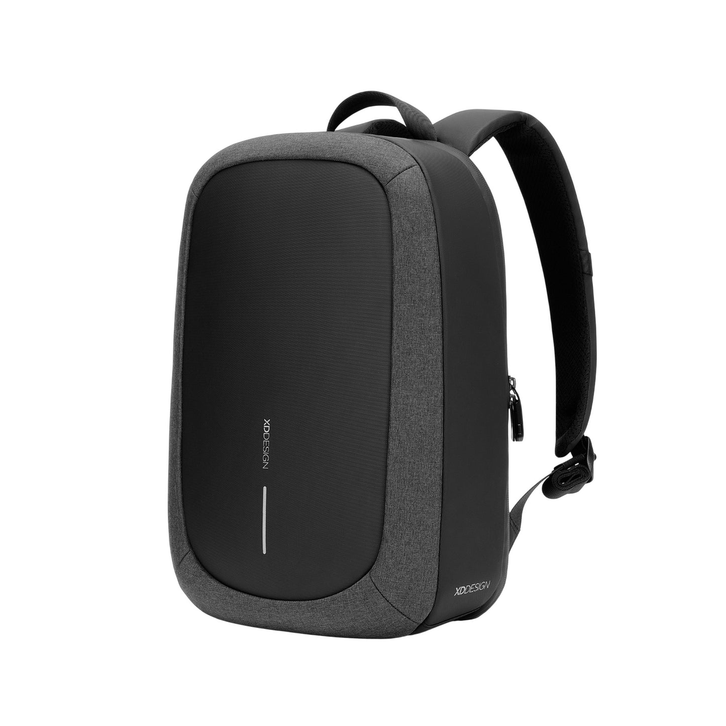 Black - Close up - XD Design Bobby Edge RPET 17L Backpack