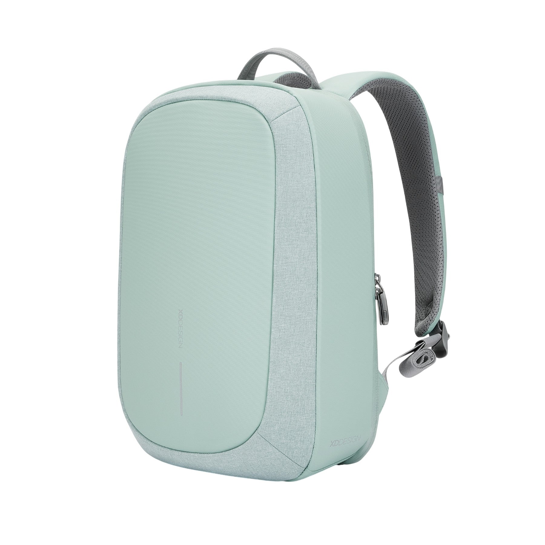 Iceberg Green - Close up - XD Design Bobby Edge RPET 17L Backpack
