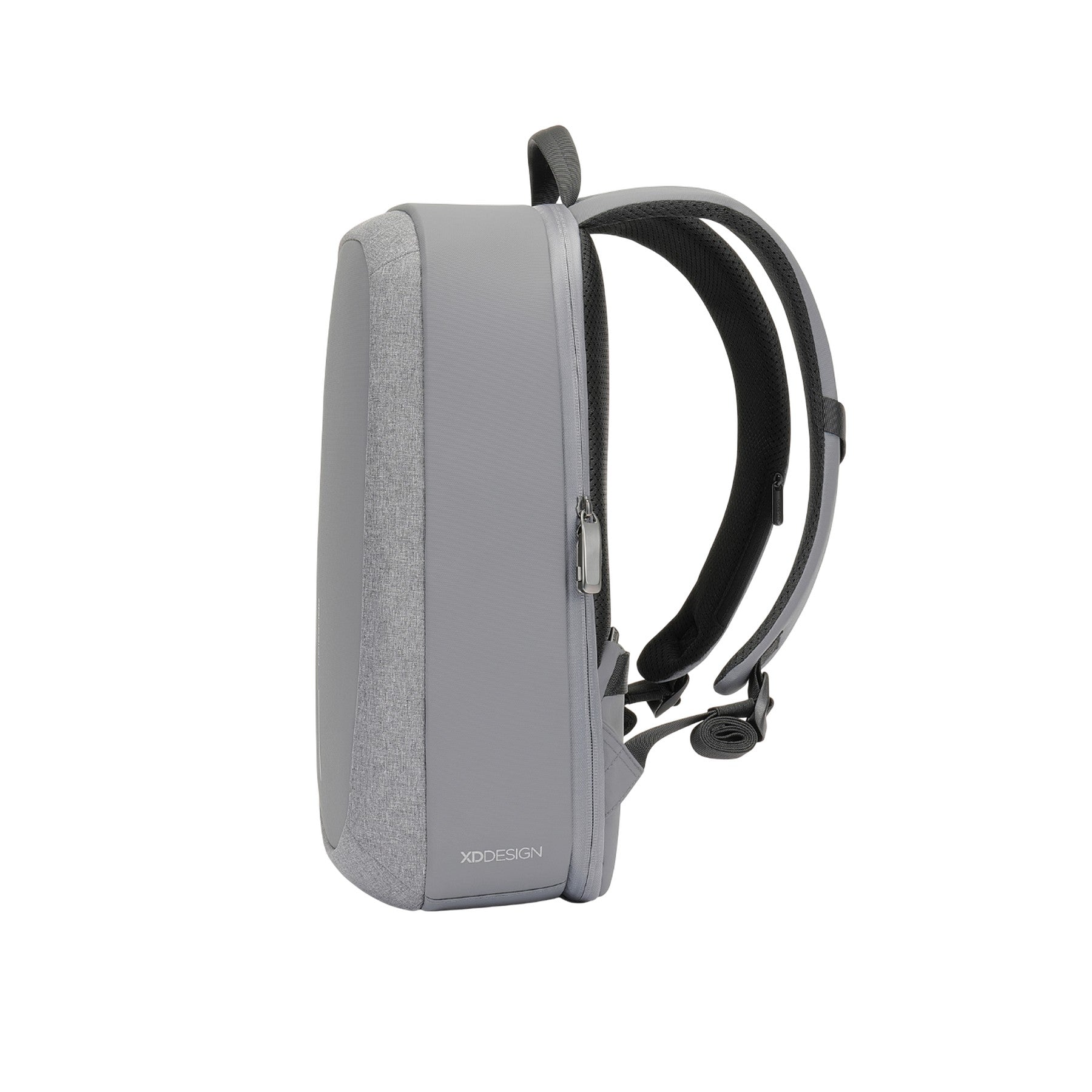 Grey - Lifestyle - XD Design Bobby Edge RPET 17L Backpack