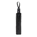 Black - Side - Swiss Peak Aware Automatic Folding Umbrella