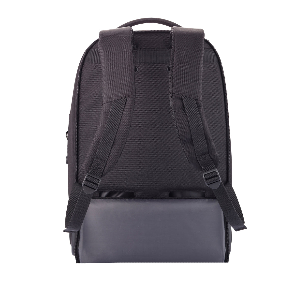 Black - Back - XD Design Bobby Wheeled Backpack
