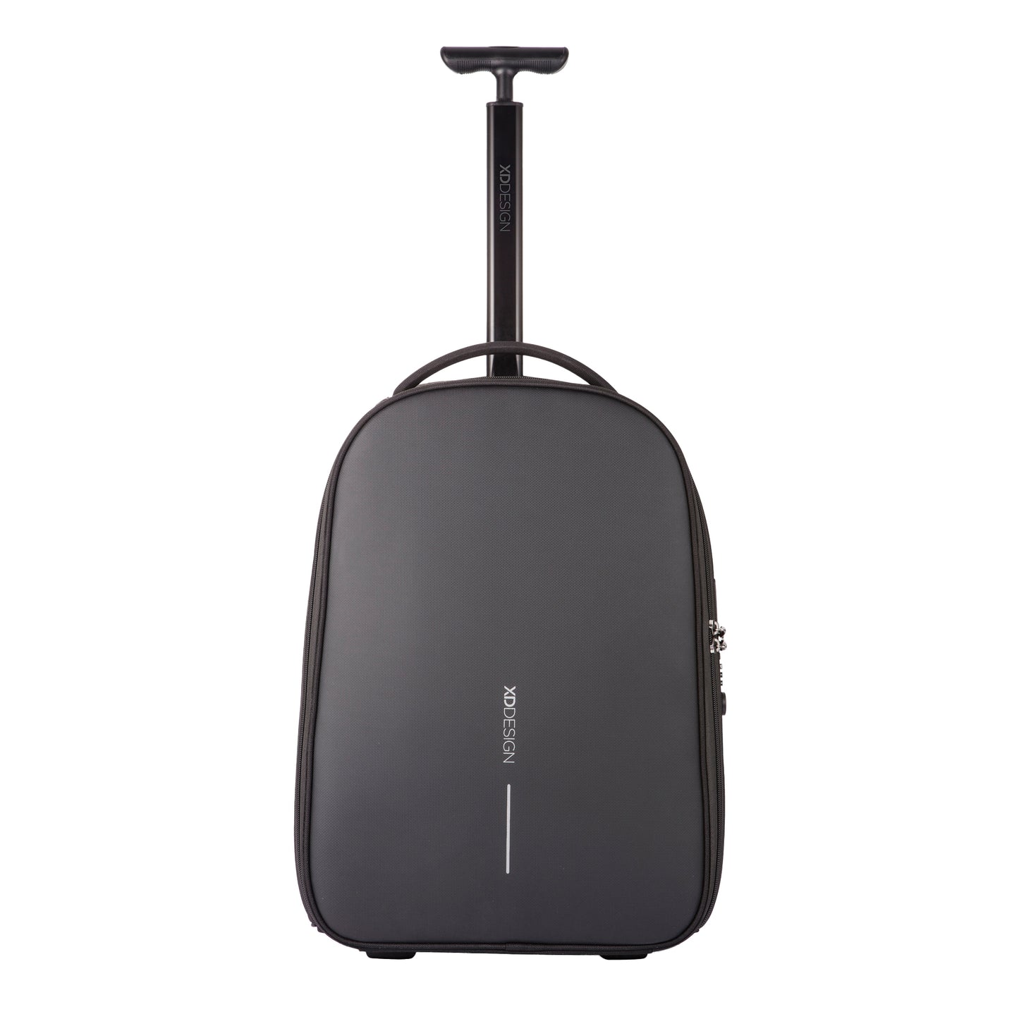 Black - Front - XD Design Bobby Wheeled Backpack
