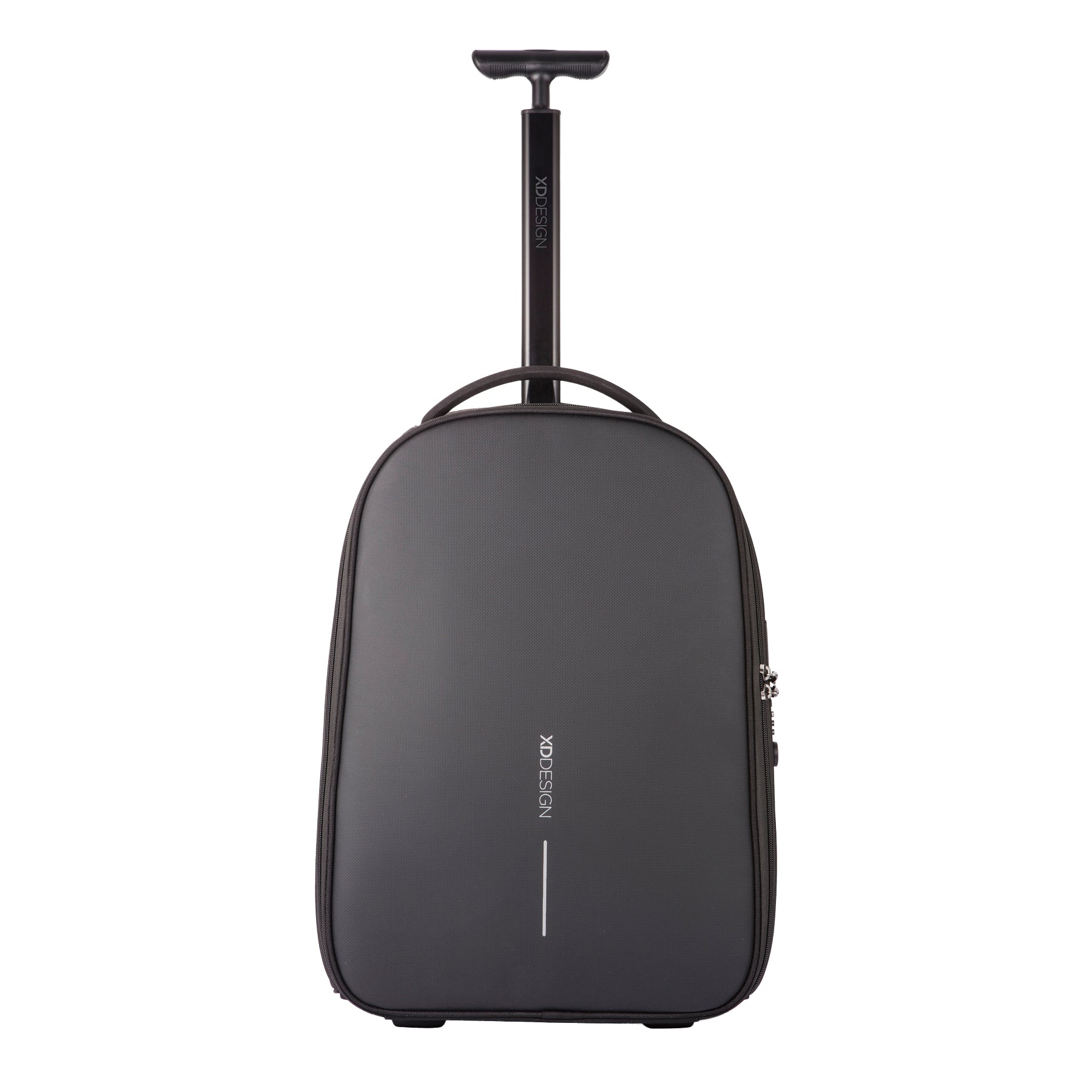 Black - Front - XD Design Bobby Wheeled Backpack