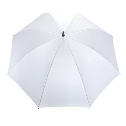 White - Back - XD Collection Impact RPET Aware Stormproof Stick Umbrella