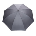 Anthracite - Back - XD Collection Impact RPET Aware Stormproof Stick Umbrella