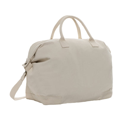Off White - Side - XD Collection Kezar Recycled Canvas 40L Weekend Bag