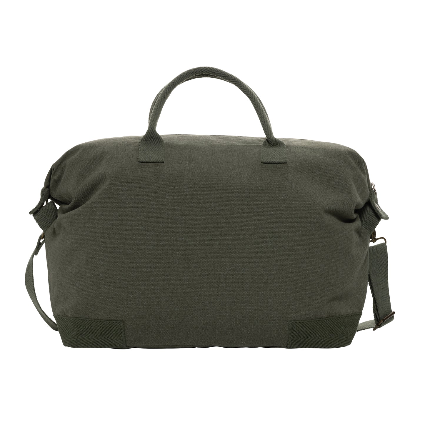 Green - Front - XD Collection Kezar Recycled Canvas 40L Weekend Bag
