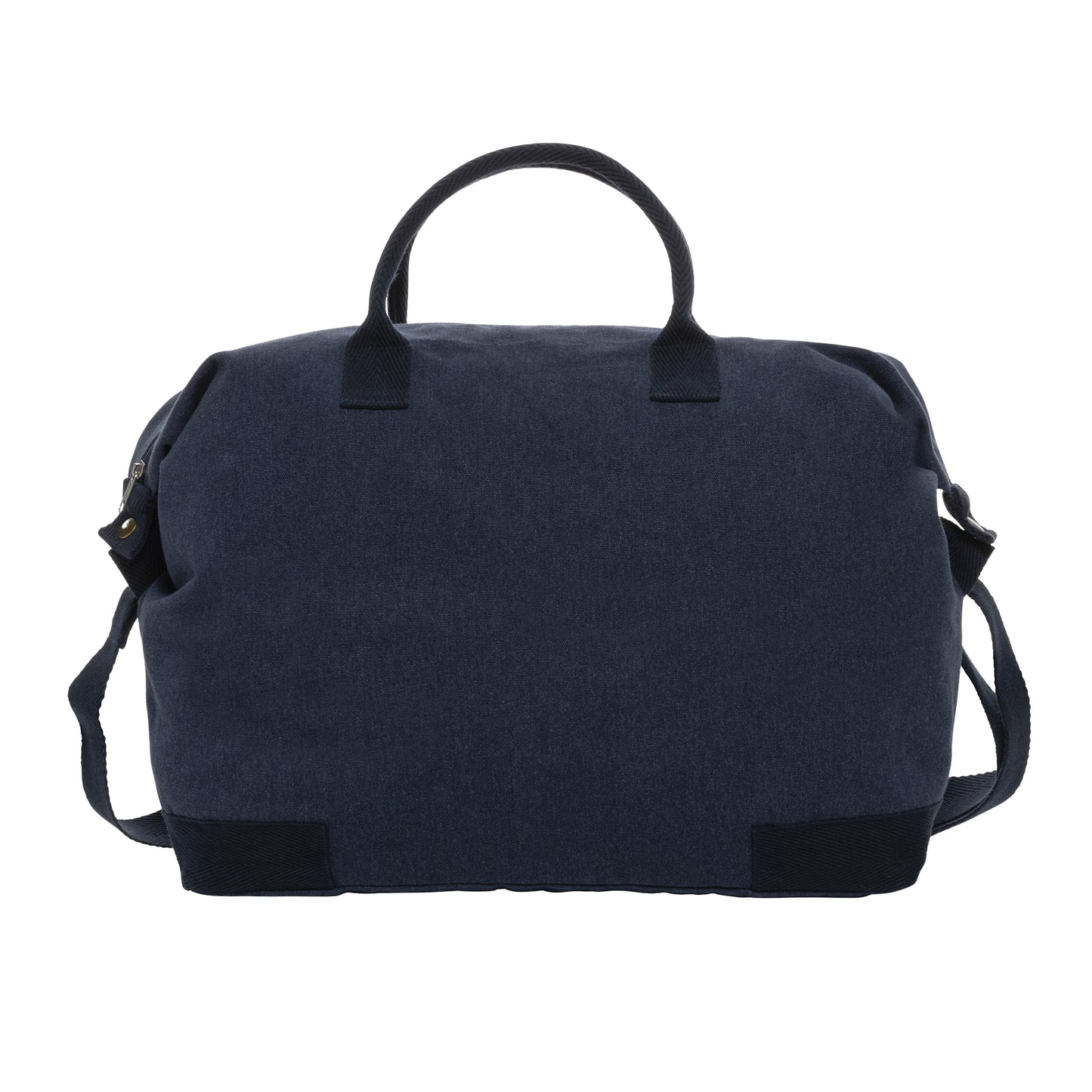 Navy - Front - XD Collection Kezar Recycled Canvas 40L Weekend Bag