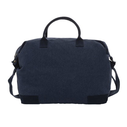 Navy - Front - XD Collection Kezar Recycled Canvas 40L Weekend Bag